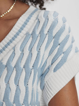 Varley - Alfie Cable Knit Vest