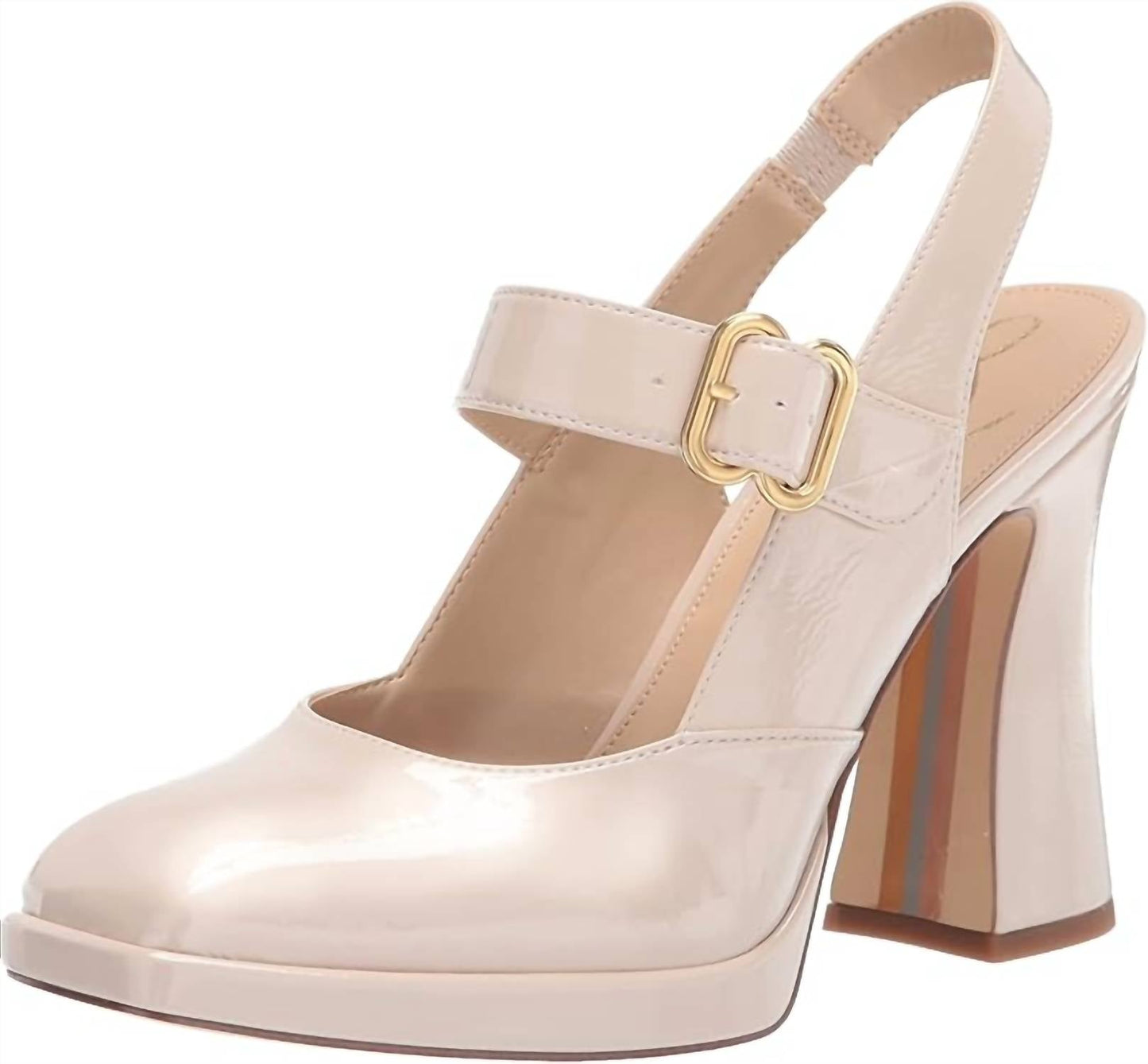 Sam Edelman - Women's Jildie Mary Jane Platform Slingback Pumps Sandals