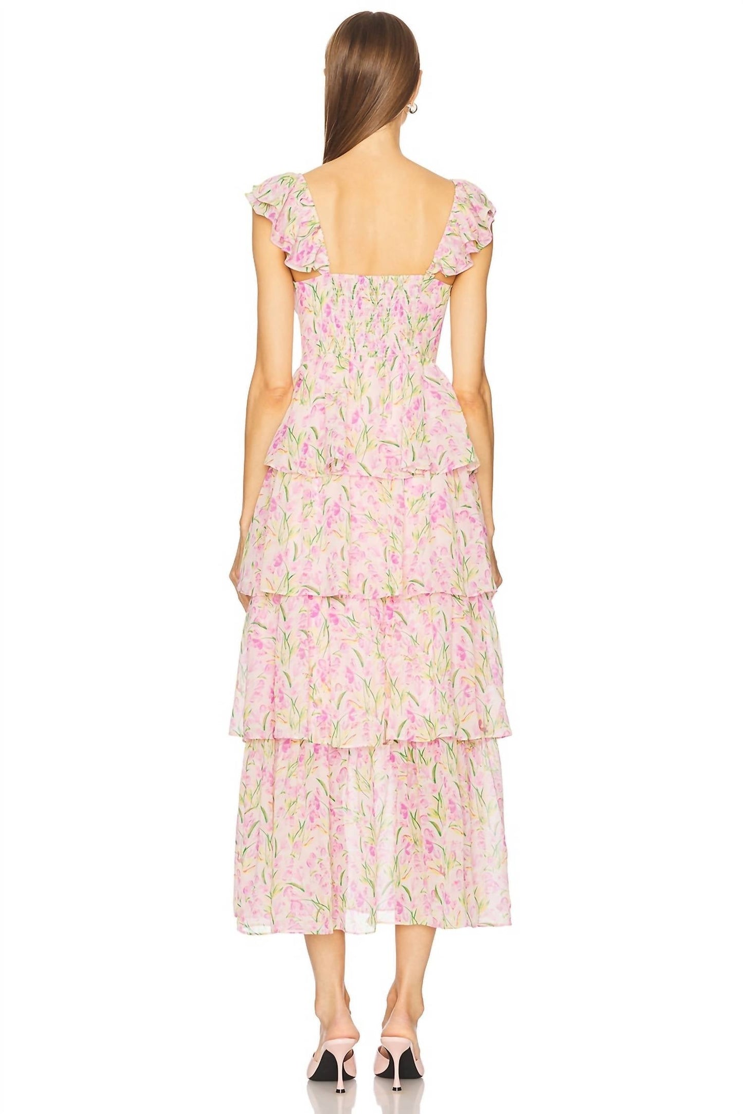 Astr - A-line Midsummer Floral Dress