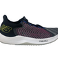 Tênis de corrida New Balance Fuel Cell Rebel feminino, preto/multicolorido