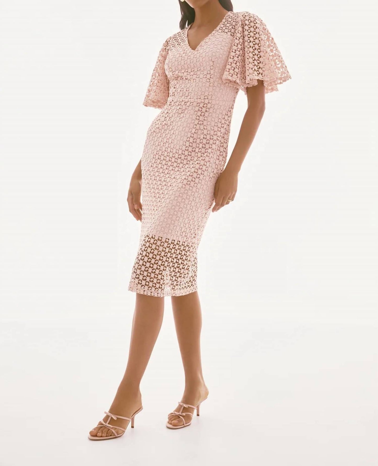 Joseph Ribkoff - Guipure Lace Sheath Dress