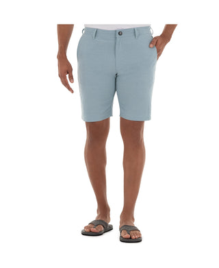 Shorts de caminhada Guy Harvey masculino 9 Hybrid Performance azul tamanho 36