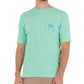 Camiseta masculina Guy Harvey Marlin Sketch verde tamanho GG