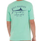 Camiseta masculina Guy Harvey Marlin Sketch verde tamanho GG