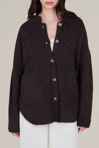 Grade &amp; Gather - Cardigan Boucle com botões
