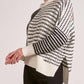 Elan - Asymmetrical-striped Sweater