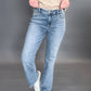 Judy Blue - Sabrina Mid Rise Vintage Wash Boot Cut Jeans