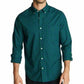 Camisa xadrez resistente a rugas Nautica Sail Navtech masculina, verde, tamanho extragrande