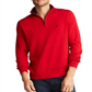 Suéter Nautica Masculino Big &amp; Tall Navtech com zíper de um quarto, vermelho, tamanho 4X-G