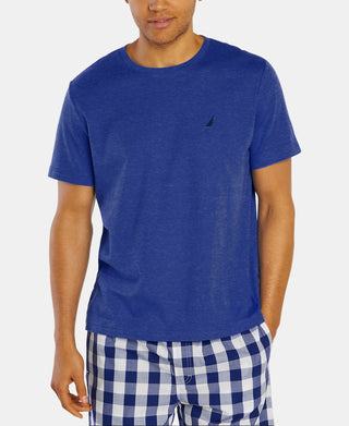Camiseta de pijama masculina Nautica azul tamanho X-G
