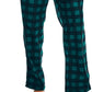 Calça de pijama de lã aconchegante masculina Nautica, verde, tamanho grande