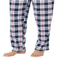 Calça de lã aconchegante Nautica masculina, confeccionada de forma sustentável, azul, tamanho médio