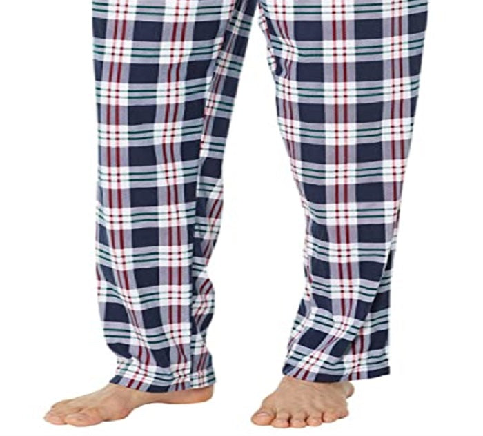 Calça de lã aconchegante Nautica masculina, confeccionada de forma sustentável, azul, tamanho médio