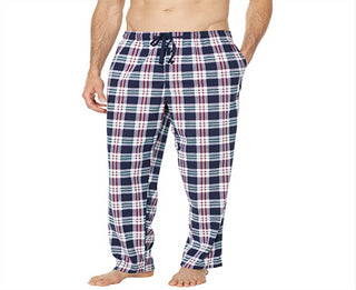 Calça de lã aconchegante Nautica masculina, confeccionada de forma sustentável, azul, tamanho médio