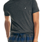 Conjunto de pijama de flanela masculino Nautica cinza tamanho grande