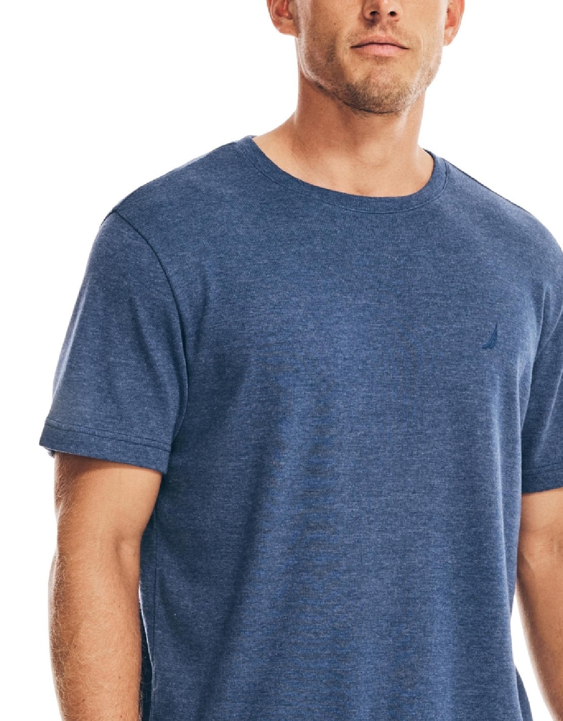 Camiseta masculina Nautica J Class Sleep, azul, tamanho médio
