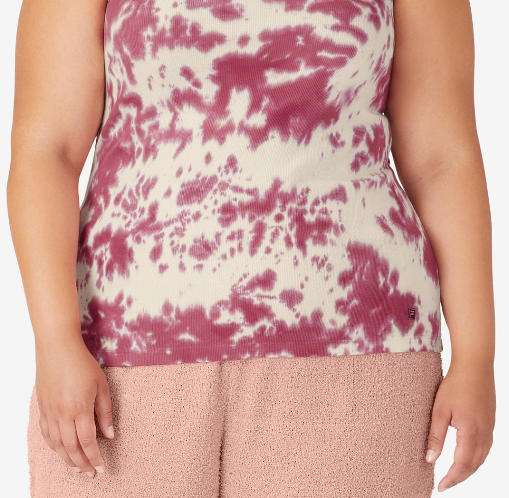 Camiseta regata feminina Fila Breezy roxa tamanho 2X