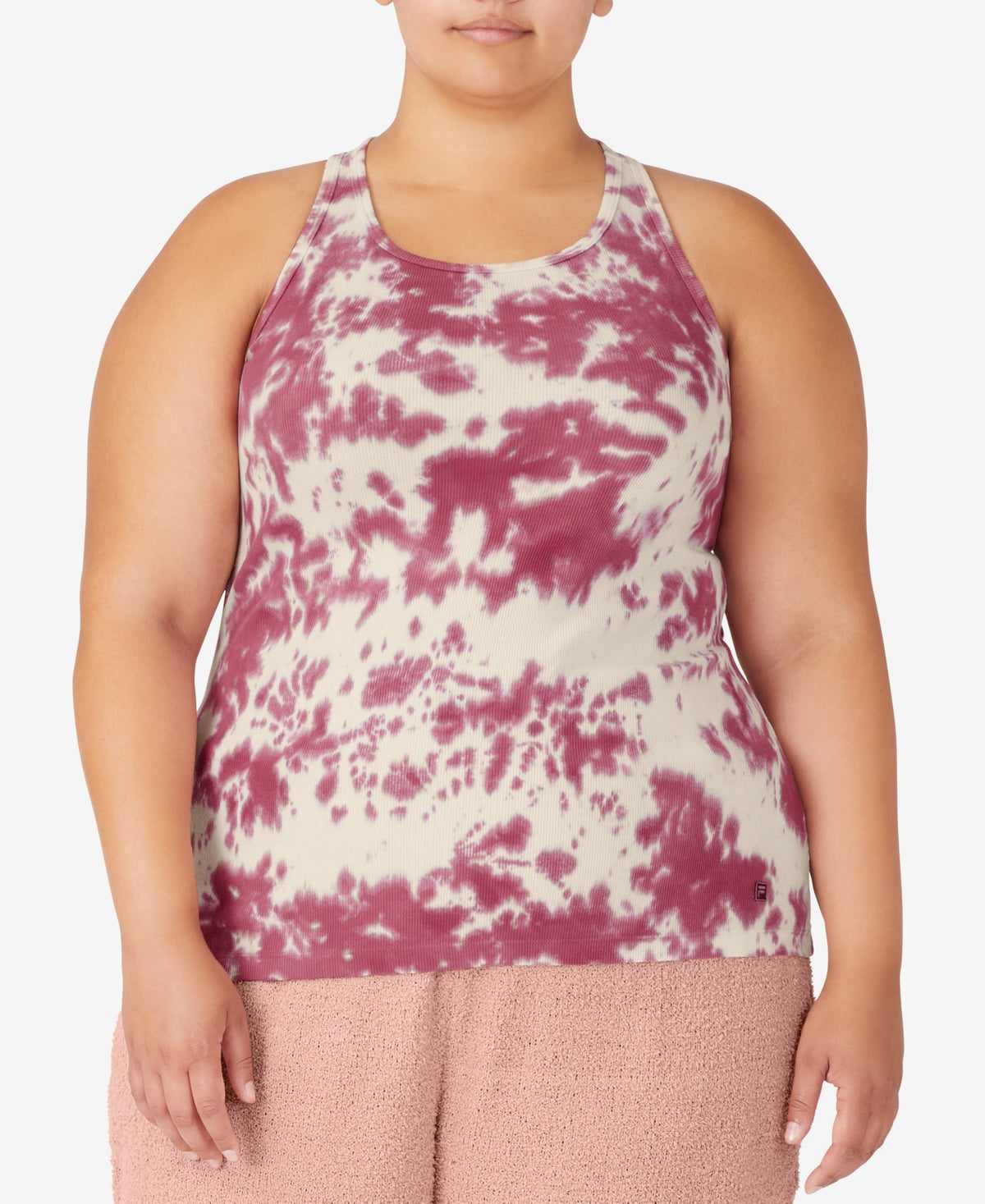 Camiseta regata feminina Fila Breezy roxa tamanho 2X