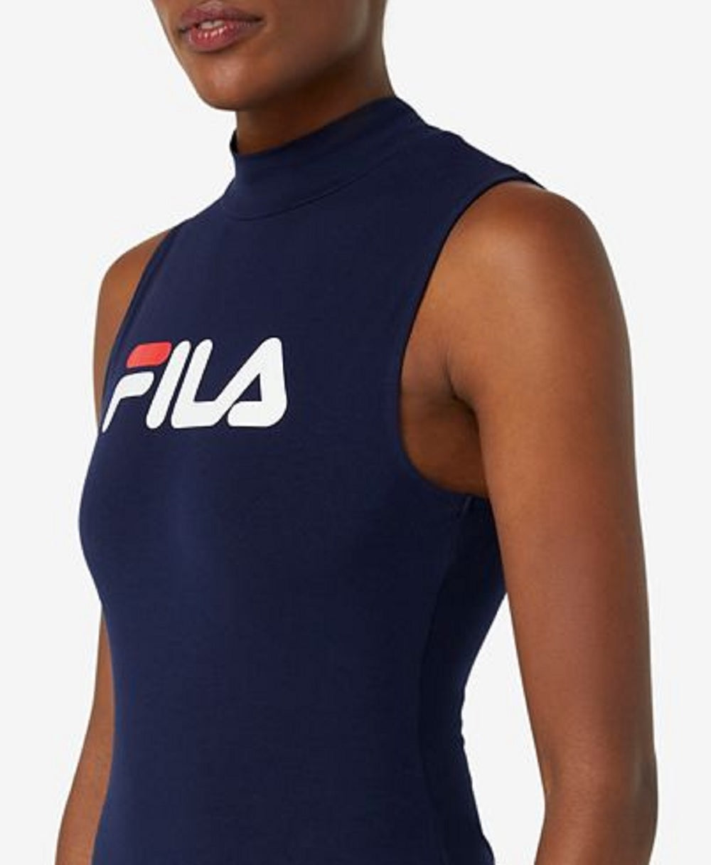 Body Donata Feminino Fila Azul Tamanho X-Grande