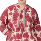 Moletom com capuz feminino Fila Self Love com zíper marrom