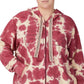 Moletom com capuz feminino Fila Self Love com zíper marrom