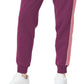 Calça de moletom feminina Fila Vigor Mid Rise Colorblocked Fleece, roxa, tamanho 3X