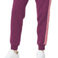 Calça jogger feminina Fila Vigor Mid Rise Colorblocked Fleece Roxa