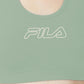 Sutiã esportivo Fila Bloom Logo Pullover feminino, verde, tamanho 2X