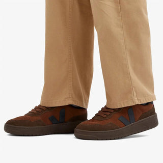 Veja - Tênis Masculino V-90 Suede Walnut Preto