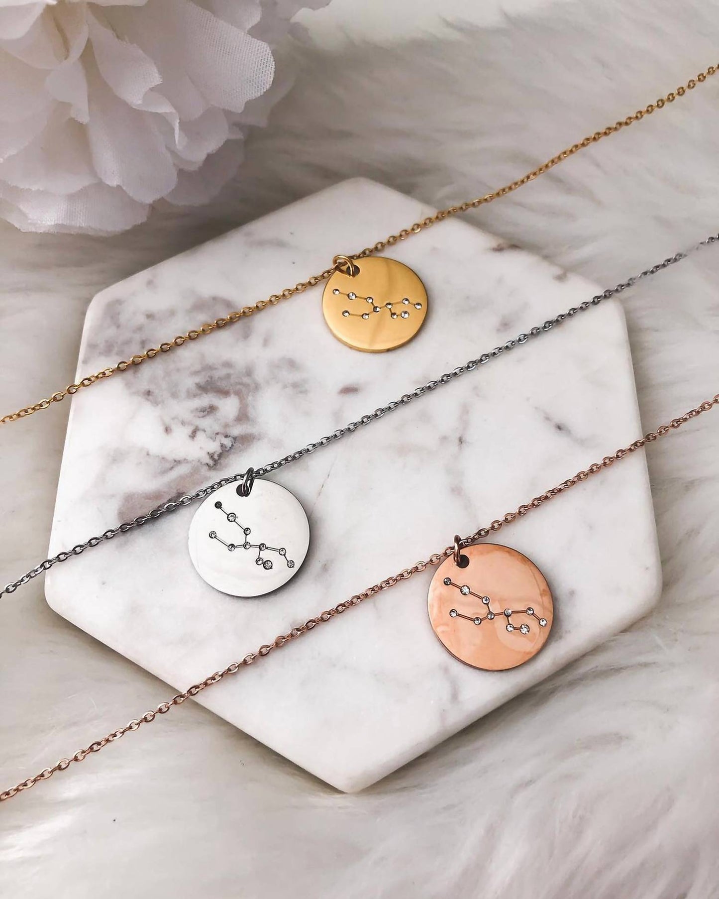 Kinsley Armelle - Women's Taurus Necklace