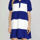 She + Sky - Color Block Tiered Dress