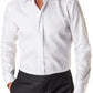 Camisa smoking masculina Eton Slim Fit Diamond Weave, branca, tamanho 16