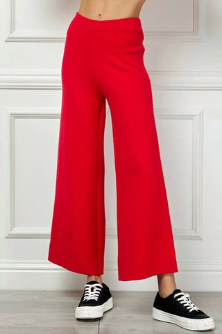 Amongst Others - Match Made Cropped Wide Sweater Pant