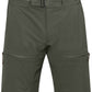 Fjallraven Shorts de caminhada masculino dobrável High Coast cinza tamanho 54