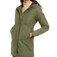 Parka feminina Kiruna resistente à água Fjällräven verde tamanho GG