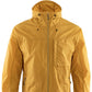 Jaqueta corta-vento High Coast masculina Fjallraven, amarela, tamanho médio