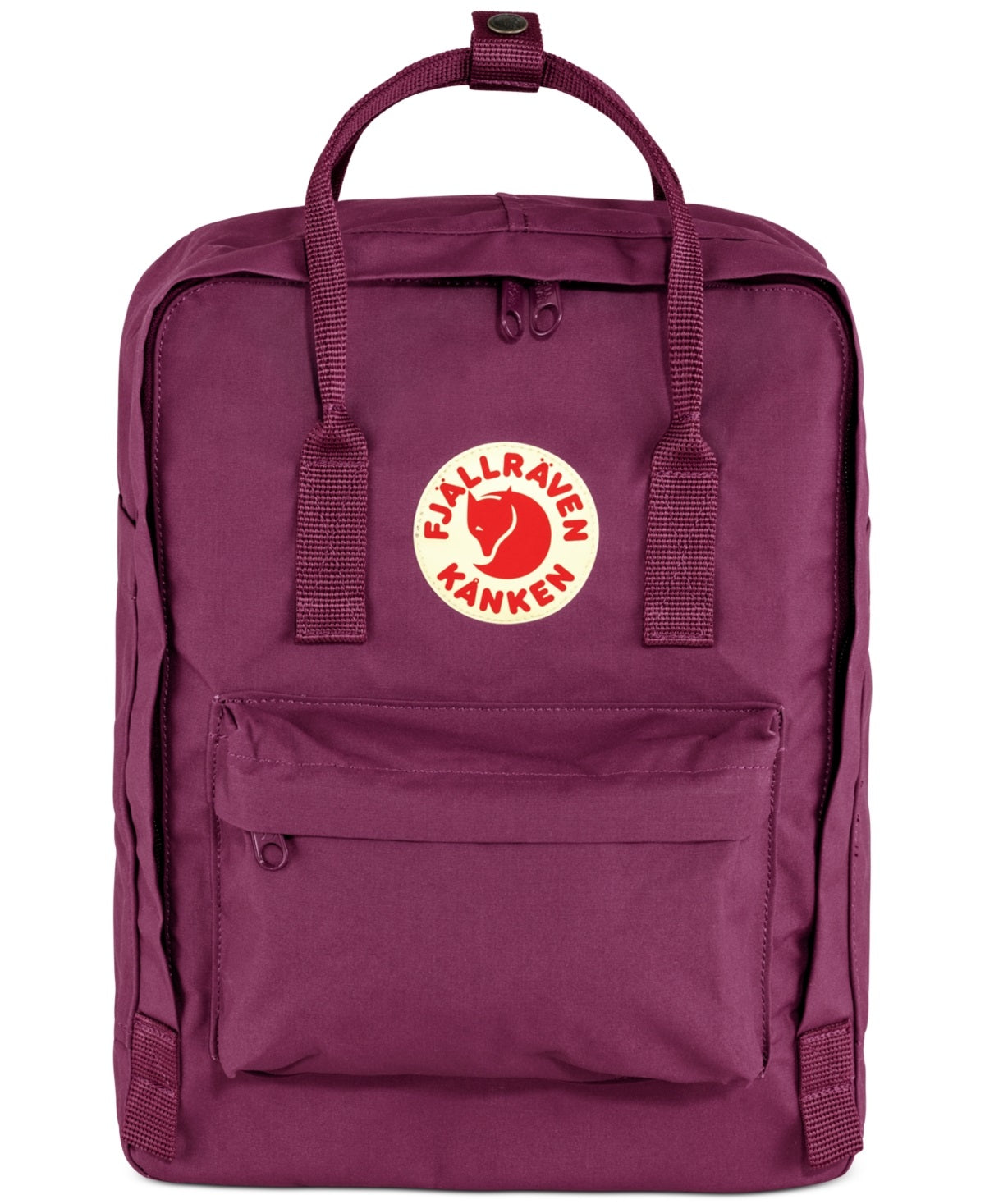 Mochila feminina resistente à água Fjällräven, roxa, tamanho regular