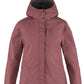 Fjällräven Kiruna feminino resistente à água parka roxo tamanho médio