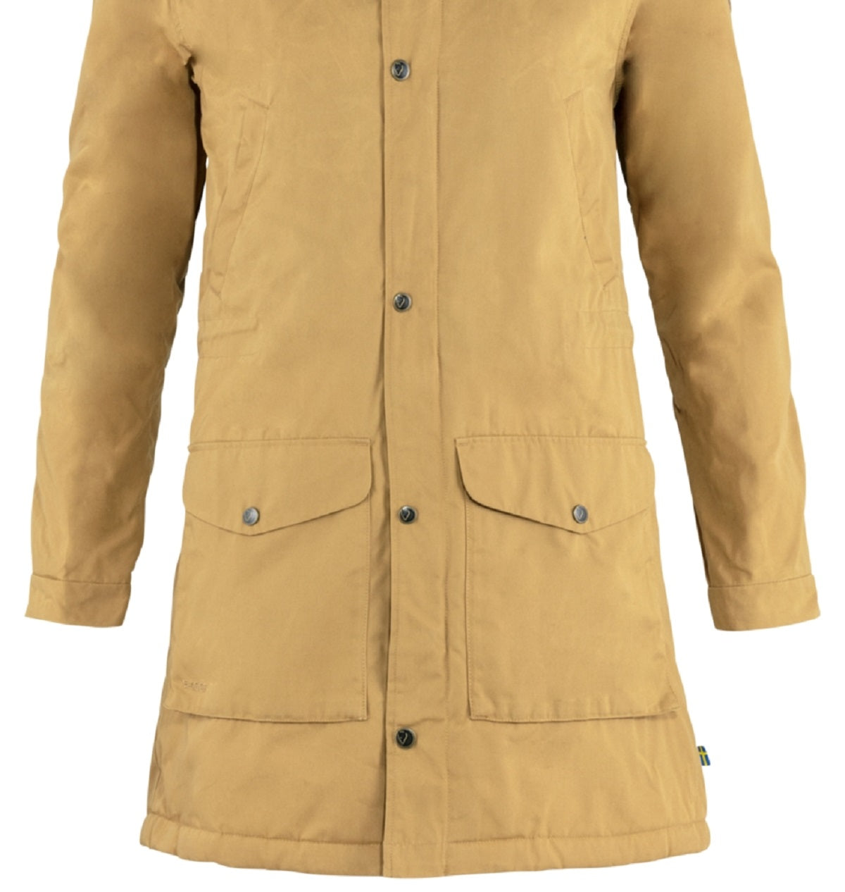 Parka de inverno Fjallraven feminino Greenland marrom tamanho grande
