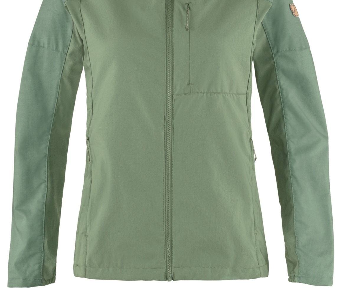 Jaqueta Abisko Midsummer Feminina Fjallraven Verde Tamanho P