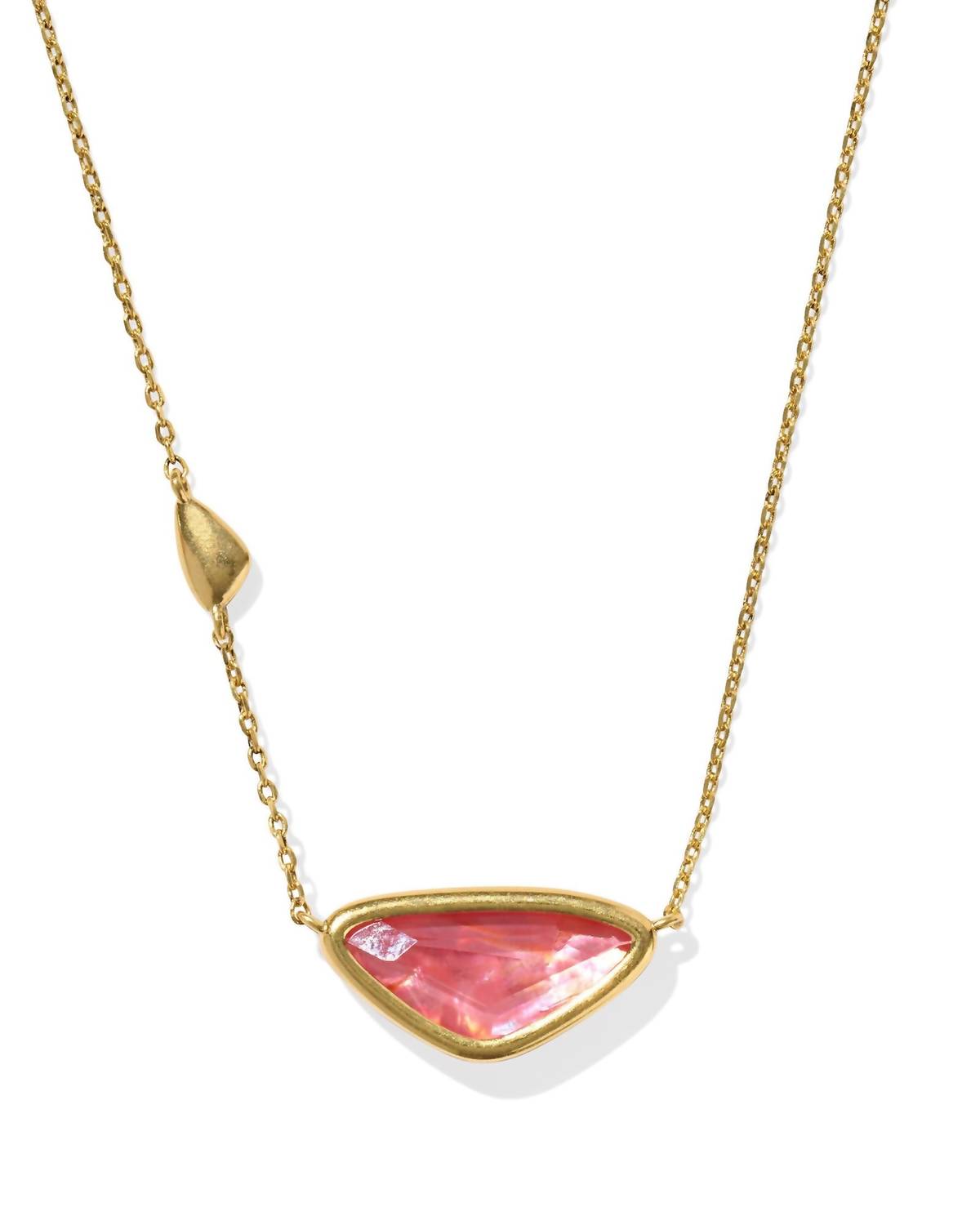 Kendra Scott - Women's Margot Vintage Gold Short Pendant Necklace