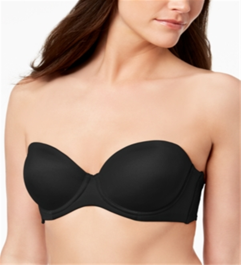 Sutiã sem alças feminino INC International Concepts Multi Way, preto, tamanho 34D