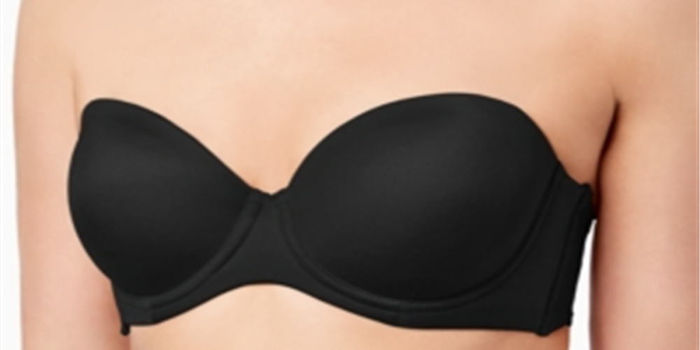 Sutiã sem alças feminino INC International Concepts Multi Way, preto, tamanho 34D