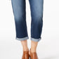 Calça jeans skinny Curvy Marseille Wash feminina Style &amp; Co, azul, tamanho 8, pequena