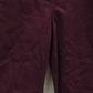 Jeans feminino estilo &amp; co com controle de barriga, perna justa, roxo, tamanho 16, pequeno