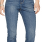 Jeans feminino estilo &amp; co com controle de barriga, perna justa, roxo, tamanho 16, pequeno