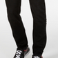 Calça jeans masculina de cintura alta e perna reta da INC International Concepts, preta, tamanho 36x34