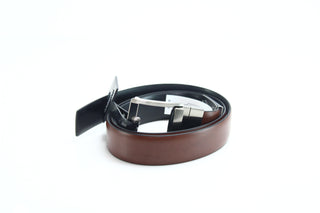 Alfani Belts Cinto de couro reversível masculino marrom tamanho grande