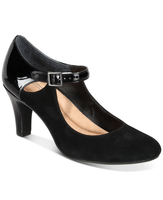 Giani Bernini Women's Velmah Memory Foam Mary Jane Pumps Black Size 9.5M