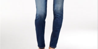 Calça jeans skinny feminina INC International Concepts, azul, tamanho 12, pequena